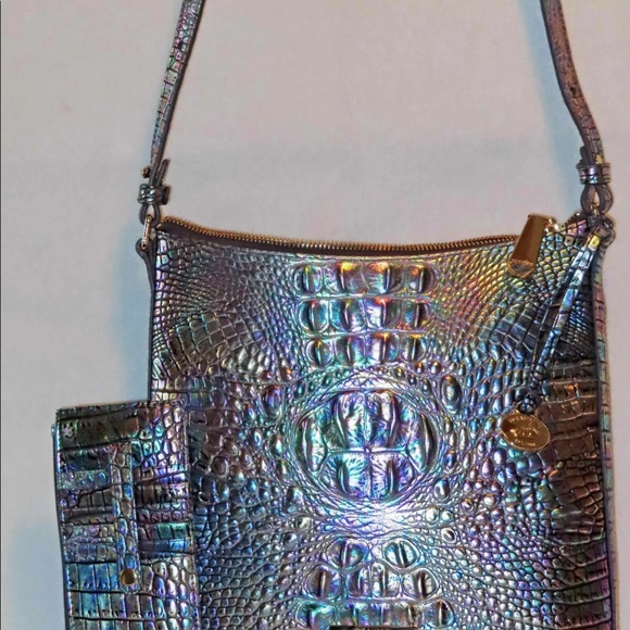 🌹NWOT $$FIRM$$ MOTHER OF PEARL Katie & WALLET SET -  READ - Picture 7 of 8